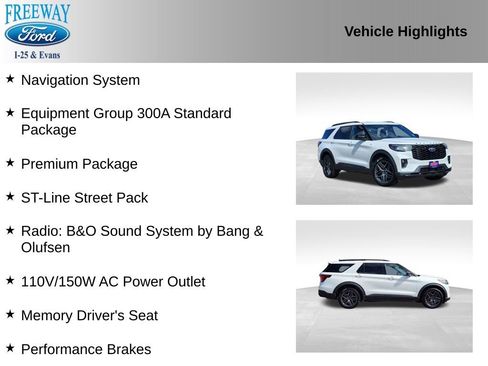 Used 2025 Ford Explorer ST-Line w/ Premium Package AWD/4WD image 2