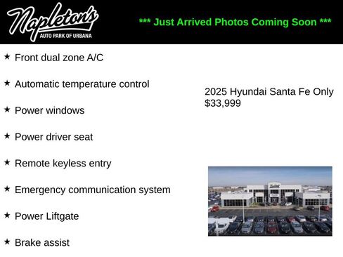 Used 2025 Hyundai Santa Fe SEL AWD/4WD image 1