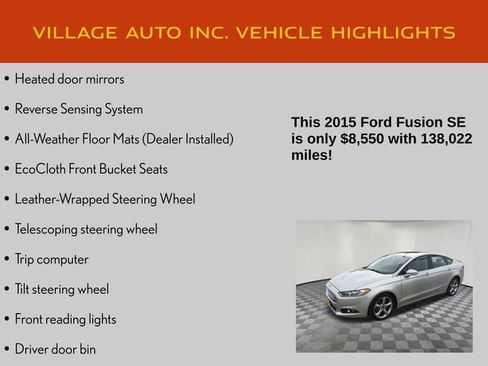 Used 2015 Ford Fusion SE image 35