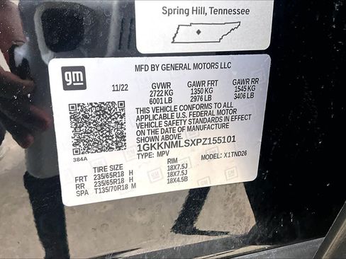 Used 2023 GMC Acadia SLT w/ Technology Package FWD image 37