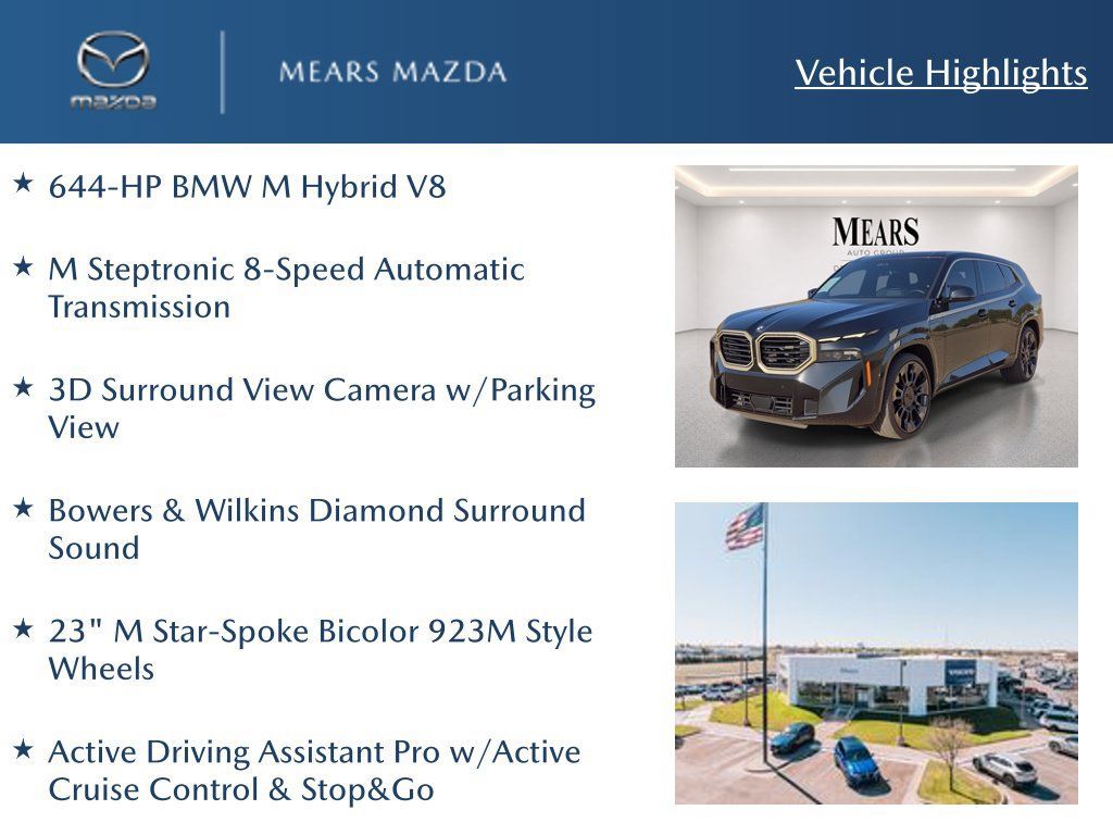 Used 2023 BMW XM AWD/4WD image 2