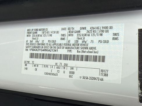 Used 2024 Ford Transit 350 XLT RWD image 14