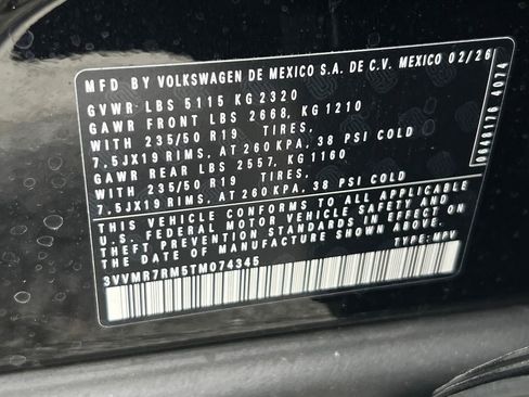 New 2026 Volkswagen Tiguan SE image 31