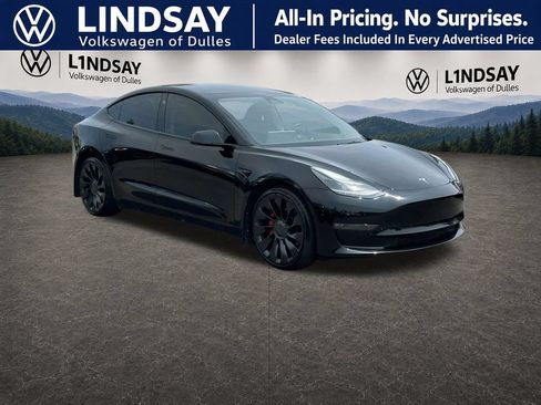 Used 2023 Tesla Model 3 Performance AWD/4WD image 1