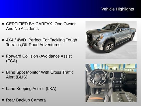 Used 2019 GMC Sierra 1500 AT4 w/ AT4 Premium Package AWD/4WD image 4