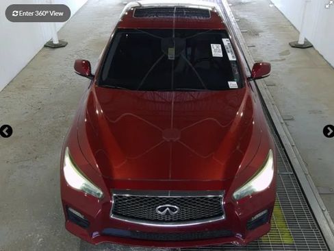 Used 2014 INFINITI Q50 Hybrid AWD w/ Deluxe Technology Package image 4