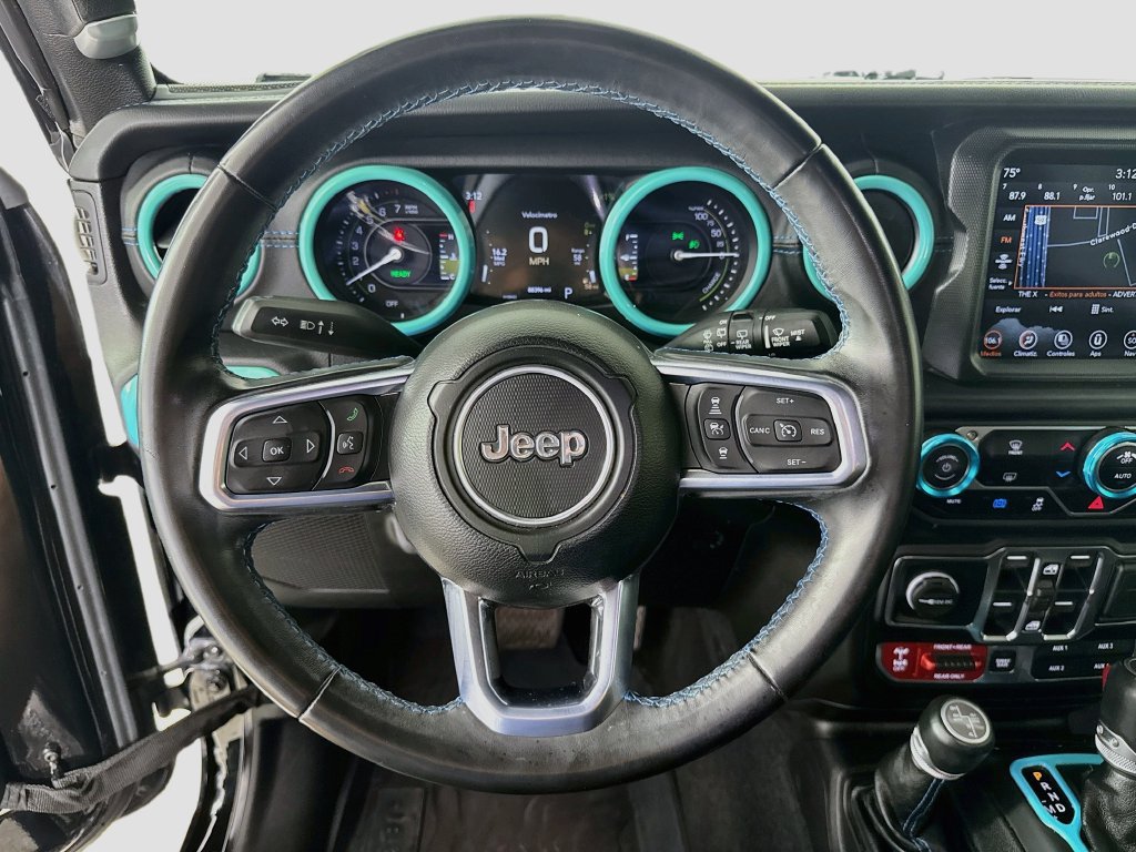 Used 2021 Jeep Wrangler Unlimited Rubicon 4xe w/ Steel Bumper Group AWD/4WD image 12
