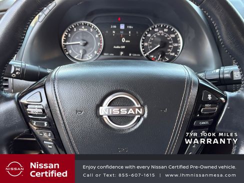 Certified 2024 Nissan Armada Platinum w/ Captain's Chairs Package RWD image 9