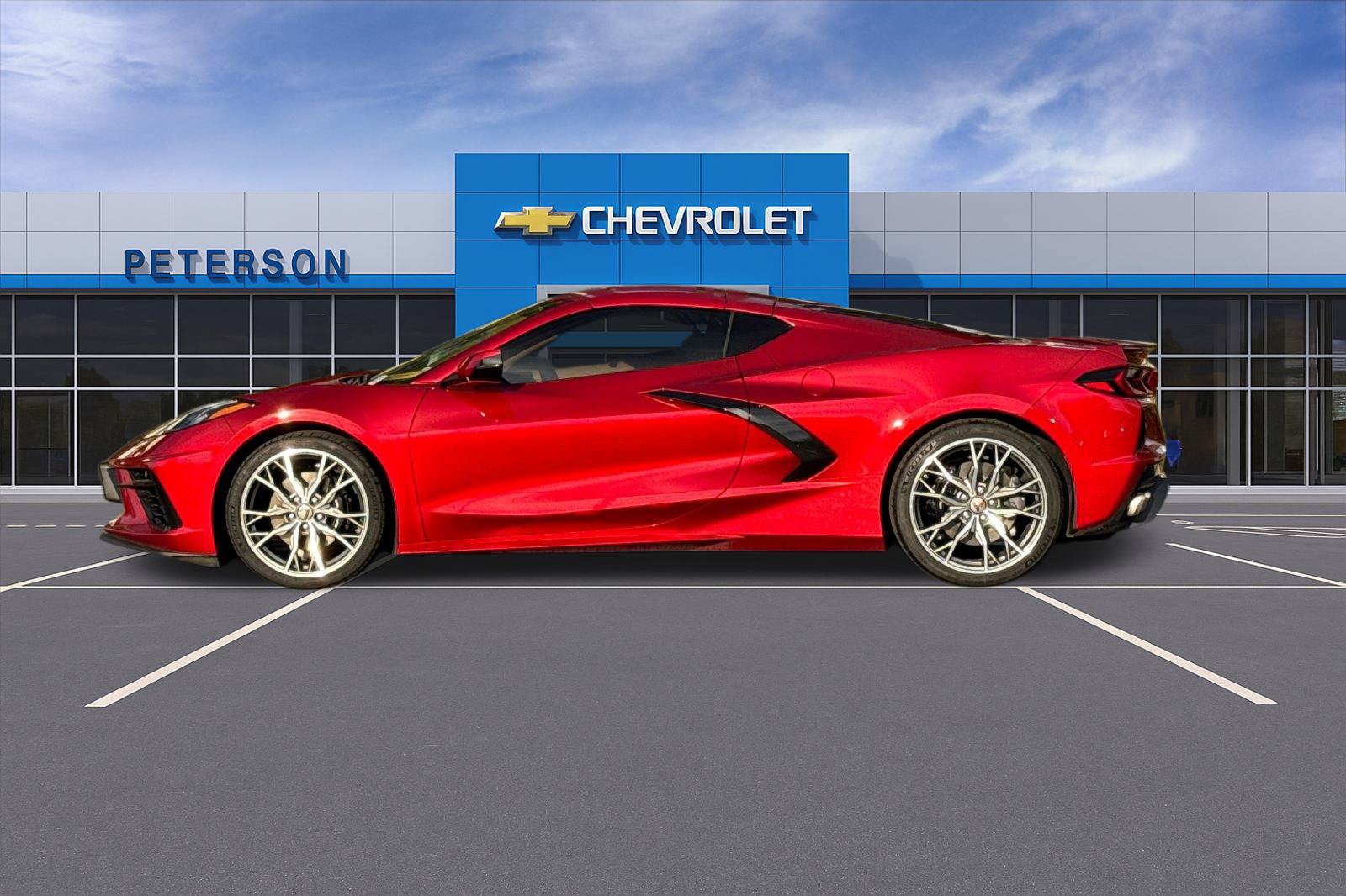 Certified 2023 Chevrolet Corvette Stingray Premium Cpe w/ Chrome Exterior Badge Package RWD image 7