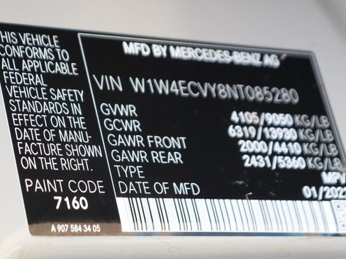 Used 2022 Mercedes-Benz Sprinter 2500 image 53