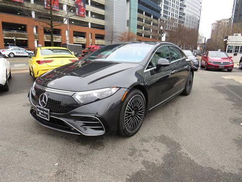 Certified 2023 Mercedes-Benz EQS 450+ 4MATIC Sedan w/ Executive Rear Seat Package image 1