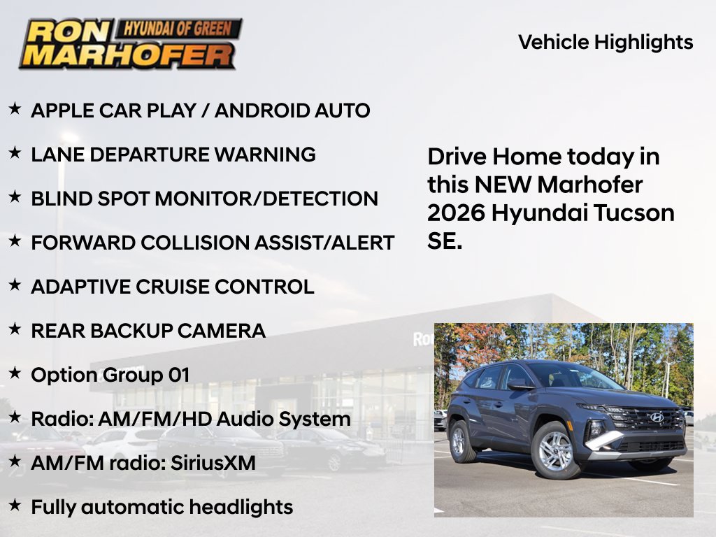 New 2026 Hyundai Tucson SE AWD/4WD image 14