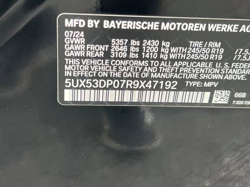 Used 2024 BMW X3 xDrive30i w/ Convenience Package image 20