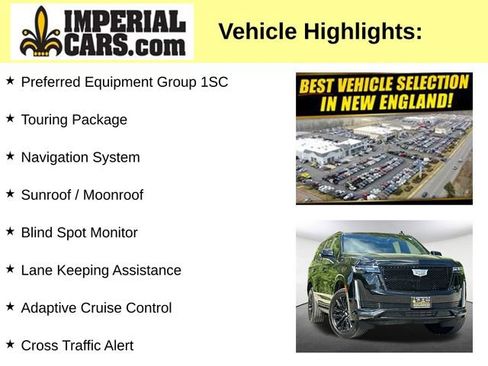 Used 2024 Cadillac Escalade Sport w/ Touring Package AWD/4WD image 8