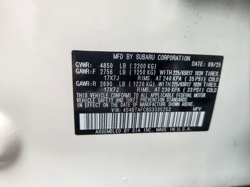 Certified 2025 Subaru Outback Premium w/ Popular Package #1A image 25