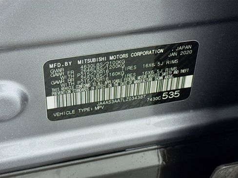 Used 2020 Mitsubishi Eclipse Cross ES image 38