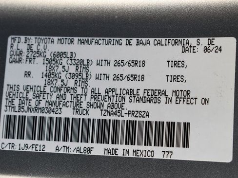 Used 2024 Toyota Tacoma TRD Sport image 34