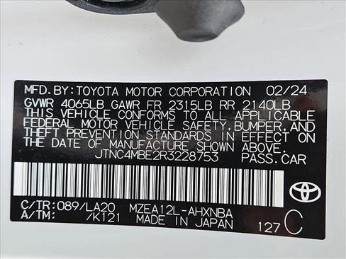 Used 2024 Toyota Corolla XSE FWD image 24
