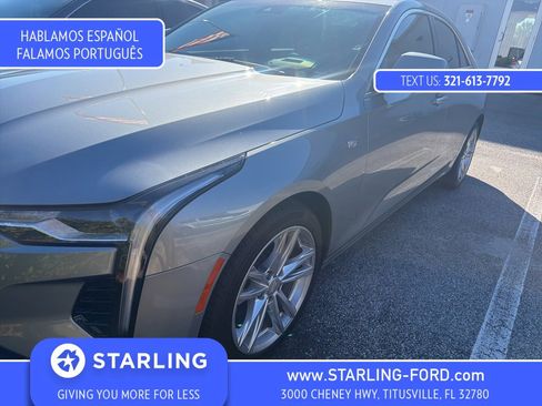 Used 2024 Cadillac CT4 Luxury w/ Sun And Sound Package image 1