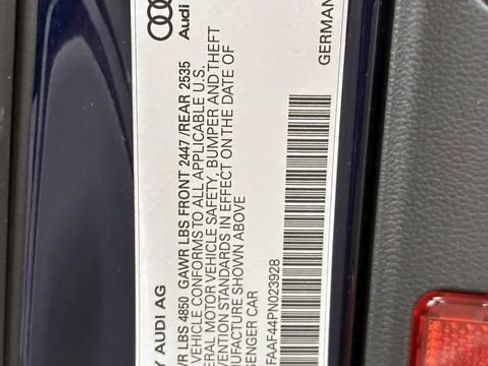 Certified 2023 Audi A4 2.0T Prestige w/ Prestige Package AWD/4WD image 36