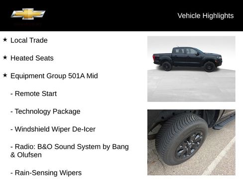 Used 2019 Ford Ranger Lariat w/ Black Appearance Package AWD/4WD image 18