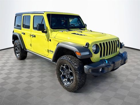 Used 2022 Jeep Wrangler Unlimited Rubicon 4xe image 4
