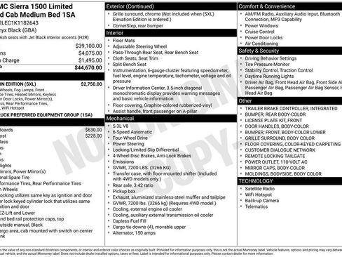 Used 2019 GMC Sierra 1500 Limited w/ Elevation Edition image 2