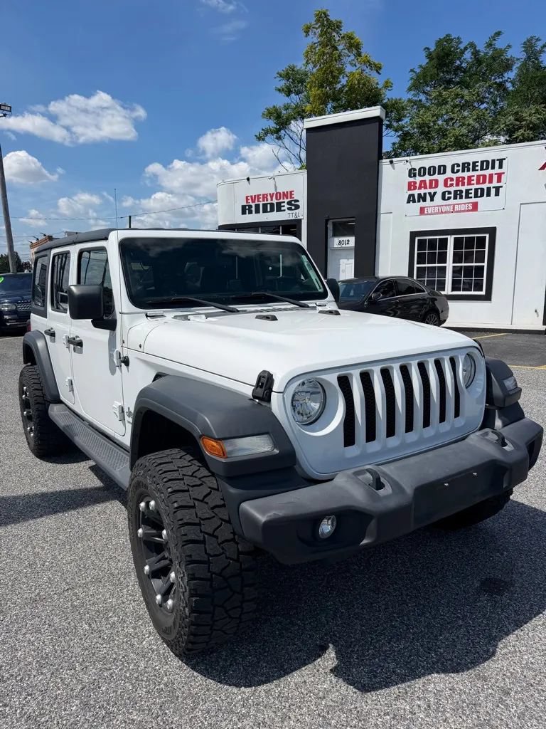 Used 2018 Jeep Wrangler Unlimited Sport S AWD/4WD image 10