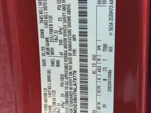 Used 2022 Ford Bronco Outer Banks AWD/4WD image 30