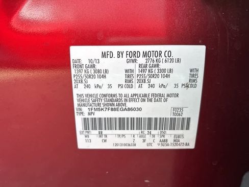 Used 2014 Ford Explorer Limited w/ Equipment Group 302A image 15