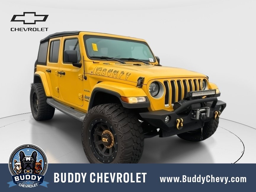 Used 2019 Jeep Wrangler Unlimited Sahara AWD/4WD image 1
