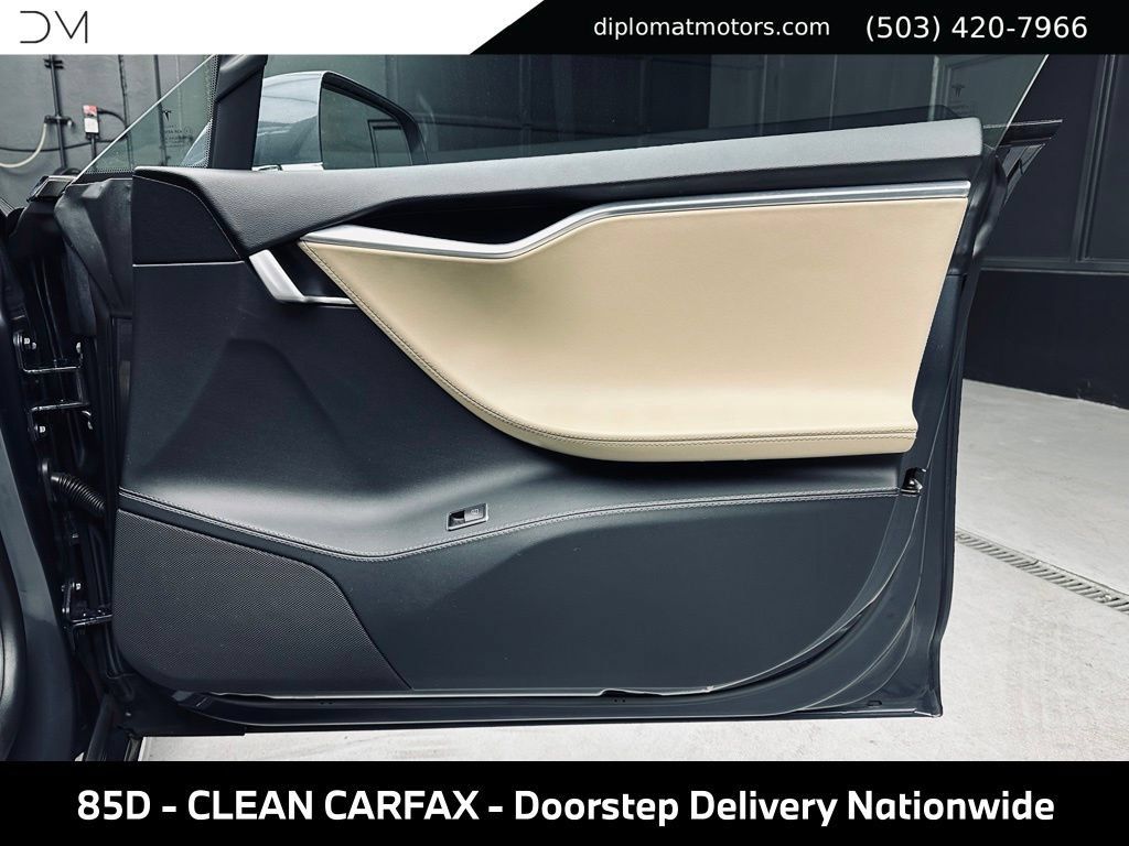 Used 2015 Tesla Model S 85D AWD/4WD image 26