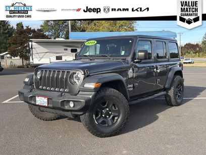 Used 2018 Jeep Wrangler Unlimited Sport
