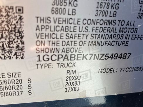Used 2022 Chevrolet Silverado 1500 Custom RWD image 26