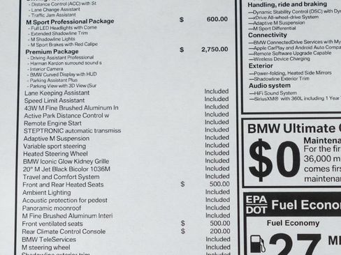Used 2026 BMW X3 M50 AWD/4WD image 57