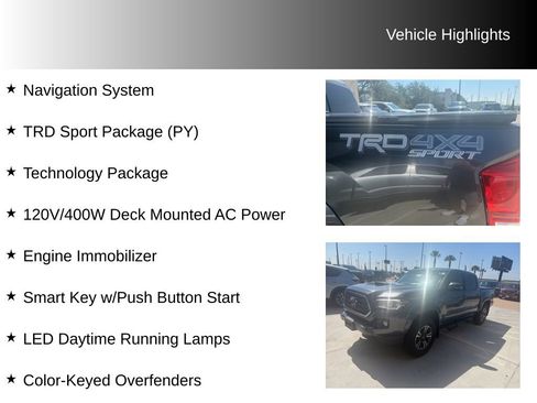 Used 2019 Toyota Tacoma TRD Sport AWD/4WD image 9