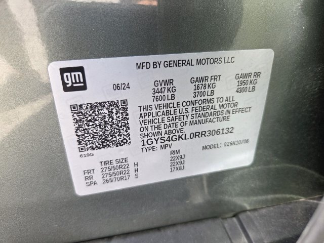 Used 2024 Cadillac Escalade Sport Platinum w/ LPO, ONYX Package AWD/4WD image 22