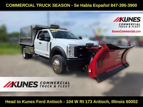 Used 2023 Ford F450 XL w/ Snow Plow Prep Package AWD/4WD image 1