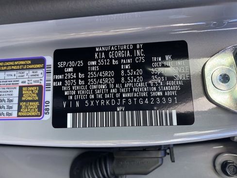 New 2026 Kia Sorento SX Prestige AWD/4WD image 51