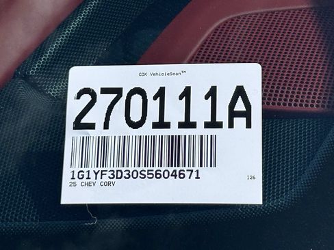Used 2025 Chevrolet Corvette Z06 w/ Stealth Interior Trim Package RWD image 13