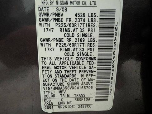Used 2009 Nissan Rogue SL w/ Premium Pkg AWD/4WD image 43