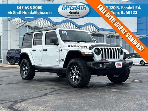 Used 2020 Jeep Wrangler Unlimited Rubicon AWD/4WD image 1