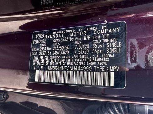 Used 2022 Hyundai Palisade SEL w/ 8P Bench Seat Package image 40