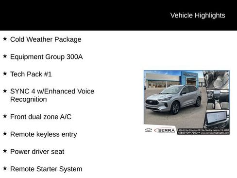 Used 2024 Ford Escape ST-Line w/ Tech Pack #1 AWD/4WD image 4