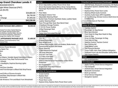 Used 2021 Jeep Grand Cherokee Laredo X RWD image 7