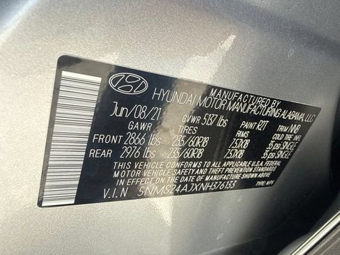Used 2022 Hyundai Santa Fe SEL w/ Cargo Package FWD image 14