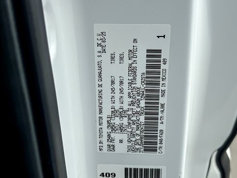 Certified 2025 Toyota Tacoma SR RWD image 24