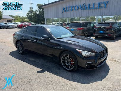 Used 2023 INFINITI Q50 Red Sport 400 w/ Black Opal Edition