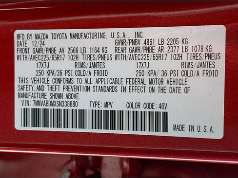 Used 2025 MAZDA CX-50 AWD 2.5 S w/ Premium Package image 12