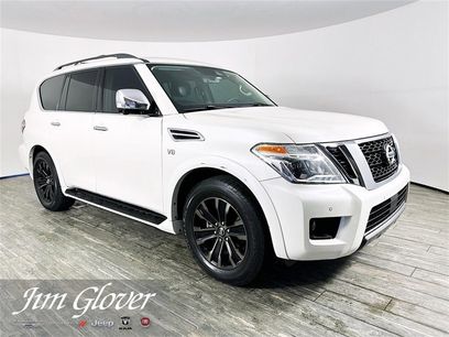 Used 2020 Nissan Armada Platinum w/ Captain's Chairs Package